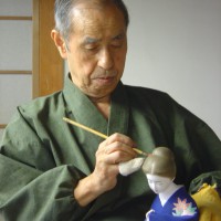 主人の父であり、師である博多人形師 松尾文夫。